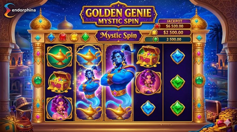 Golden Genie Mystic Spin Slot